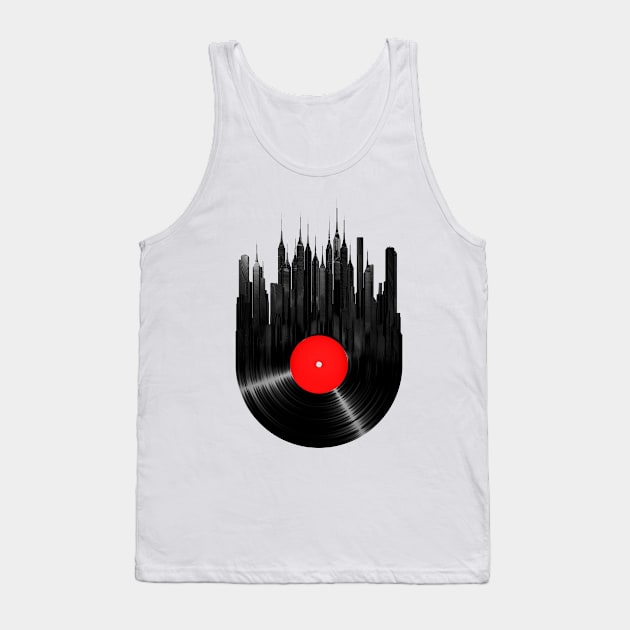 Urban Vinyl Tank Top by Grandeduc